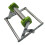 Adjustable Cutting Machine Support Frame Material Support Bracket for Cutting Machine Cutting Lift Table Stand Workbench 1
