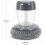 (2 Pcs, -) Comfort Grip Soap Dispensing Kitchen Scrub, Press-Type Pot Cleaning Brush, Replaceable Head 7