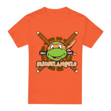 (XL, Orange) Teenage Mutant Ninja Turtles Mens Since 1984 Michelangelo T-Shirt