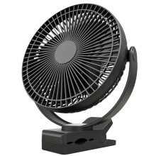 Kabelloser USB-Ladeventilator mit 10000-MAh-Akku, Tragbarer Clip-Deckenventilator für Zuhause und Den Außenbereich, 4 Geschwindigkeitsstufen