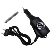 Handheld Electric Engraving Pen 220V,for Wood Metal Jade Ceramic DIY Carving Tool Kit,Hand Carved Pen EU Plug