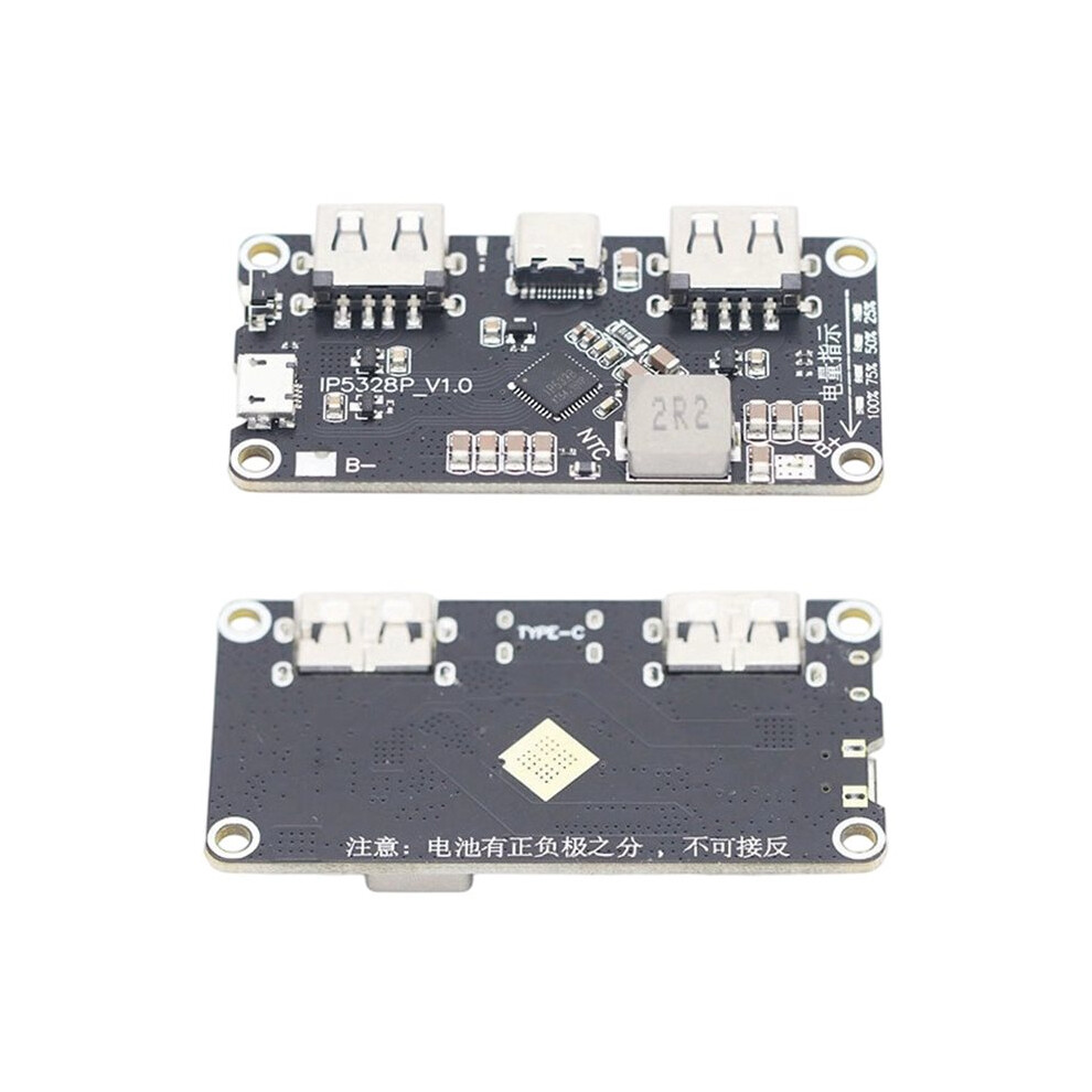 Ip5328p Power Bank Bidirectional Fast Charging Module Mobile Power Supply Mainboard 3.7V To 5V/9V/12V Boost Converter 4711639732427