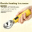 Heated Ice Cream Scoop USB-C Fast Charging, Ergonomic Handle, LED Display 5