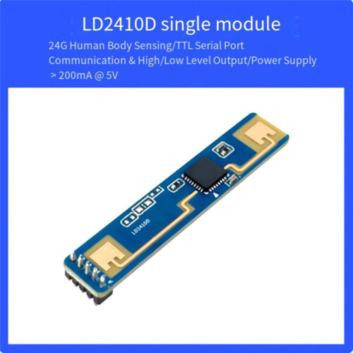 HLK-LD2410D 24GHz Human Presence Status Sensor Human Micromotion Movement  Module 5V 2