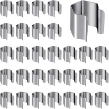 Screen Retainer Clips, 30Pcs Window Screen Installer Clips for Installing Patio, Balcony and Garage Window Screen Tool