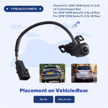 Car Rear View Reverse Camera Parking Assist Camera 95760-2W641 957602W641 for  Santa Fe 2.0 2.4 3.3 2016-2018