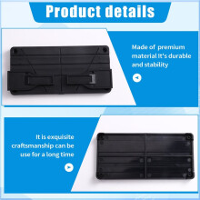 For Revoxsonido 1/2 1/4 1/8/10 Inch Tape Splicing Open Reel Audio Splicing Block +Full Rail Connection Plate Leader Tape