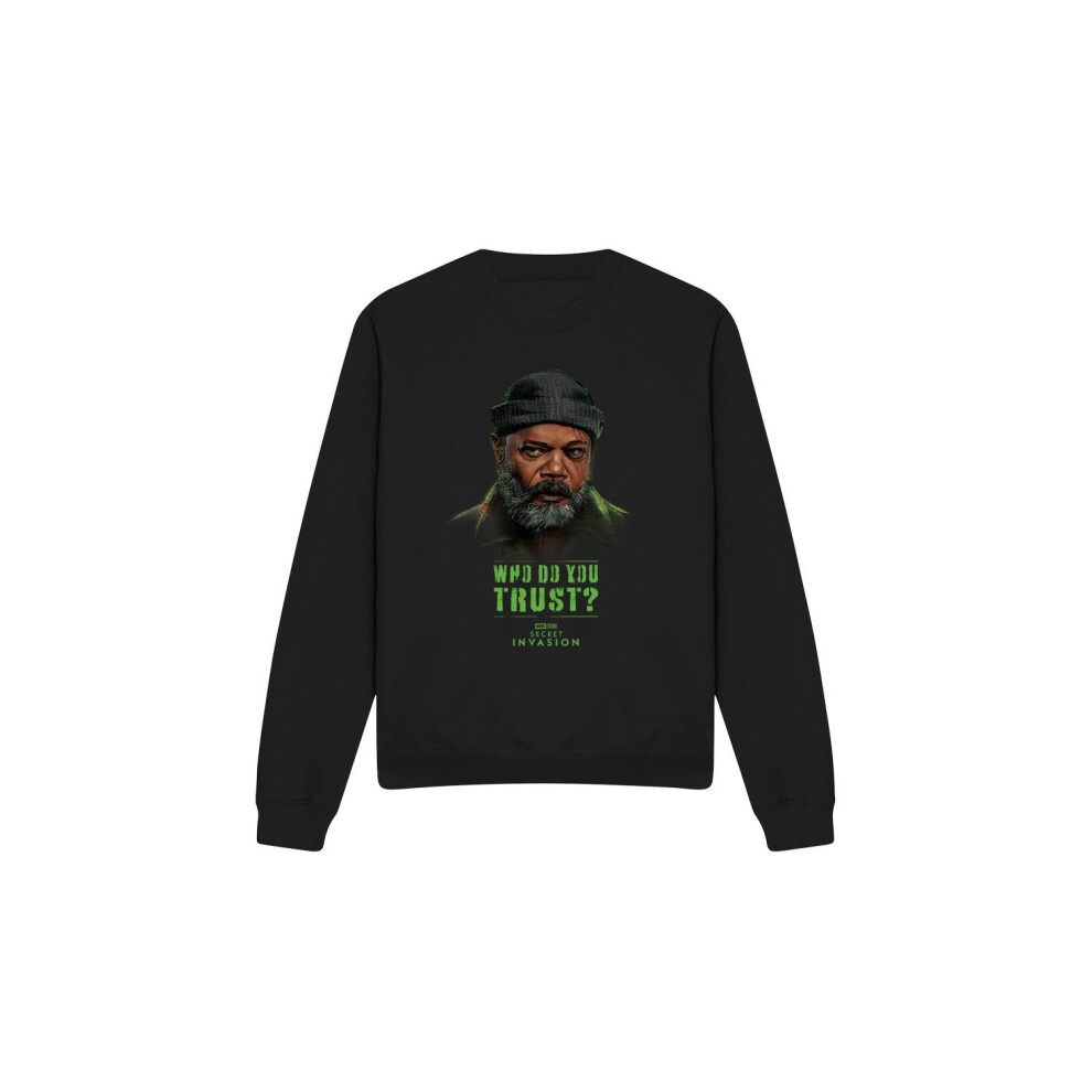 Marvel (M, Black) Unisex Adult Secret Invasion Sweatshirt