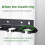 Supporto Multi-Microfono, Organizer per 6 Microfoni con Anelli Antiscivolo, per Microfoni Cablati, Wireless, da Tavolo o da Parete. 7