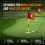 4 Pcs Numbered  Flag for  Practice Putting Green Flags for Yard, Portable  Green Practice 5