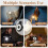2 Pcs Night Light Clip Rechargeable  Light Rechargeable Magnetic Light Running Lights 6