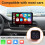 Adattatore CarPlay Wireless 4 In 1 per Mirroring Dello Schermo, Compatibile con IOS e Android, da Cablato A Wireless, Plug And . 3