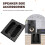 Speaker Box Handle Recessed Pull Grip Heavy Duty Stage Loudspeaker Equipment Replacement Tool Handle Chest Case Handles 3