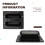 Speaker Box Handle Recessed Pull Grip Heavy Duty Stage Loudspeaker Equipment Replacement Tool Handle Chest Case Handles 7