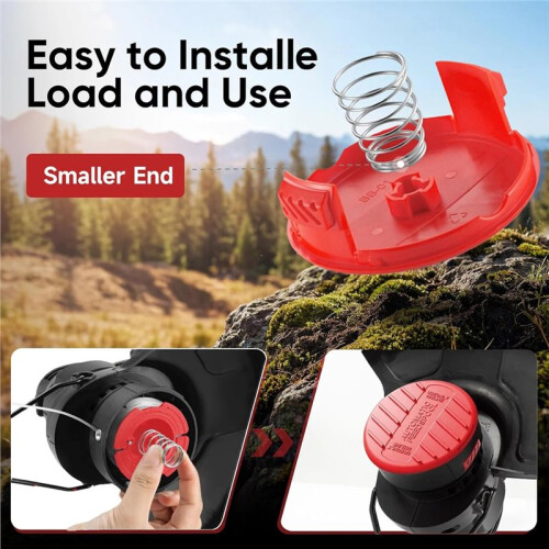 CMZST0653 Weed Eater String Compatible with Weed Wacker, String Trimmer , Auto Feed Weed String  Fit 2