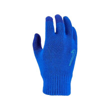 (L-XL, Game Royal/Turquoise) Nike Unisex Adult 2.0 Knitted Swoosh Grip Gloves