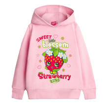 (3-4 Years, Multicoloured) Shopkins Childrens/Kids Strawberry Kiss Hoodie