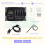 2X 5-Bands Akustisk Gitarr Preamp EQ Equalizer Klassisk Akustisk Gitarrförstärkare Digital Blend Tuner Piezo Pickup Utan Svansstift 7