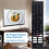 CT-95044 Replace Remote Control for  4K TV CT95044 Remote Control 6