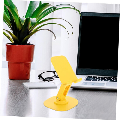 Suporte Ajustável para Tablet e Telemóvel com Base Giratória, Multiângulo, para Casa e Escritório_M 2