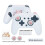 Cat Ear Silicone Case for  2 Pro Game Controller Set Anti-Slip with Joystick Cap for   2 Pro B 2