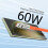 Cabo de carregamento 3 em 1, 60 W, 1,2 m, compatível com 8 pinos, USB tipo C e Micro USB para telemóveis e tablets_M 2