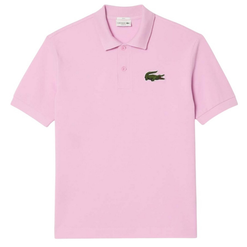 Lacoste (S, ) Unisex Adult L.12.12 Original Pique Polo Shirt Pink
