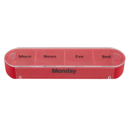 3Pc 28 Squares Weekly 7 Days Tablet Pill Box Holder Medicine Storage Organizer Container Case 1
