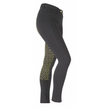 (6 UK R, Black/Lime Green) Aubrion Womens/Ladies Highbury Jodhpurs