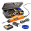 Soldering Iron Kit with LED Digital Display Type-C Interface Wireless Soldering Iron Kit Temperature Welding Tool Orange 1