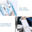 5 in 1 Vegetable Chopper Food Potato Cutter, Strips Julienne Dicer Adjustable Thickness Kitchen Chopping Kitchen Tools 3