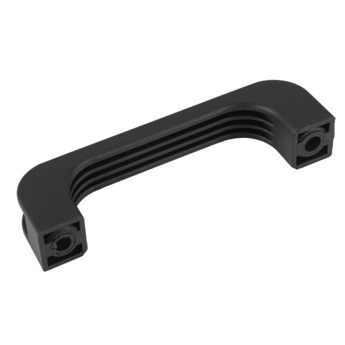 20X Door Cabinet Black Plastic Rectangular Pull Handle 5.2 inch 2