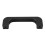 20X Door Cabinet Black Plastic Rectangular Pull Handle 5.2 inch 4