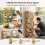 6-Tier No-Assembly Bamboo Shoe Rack, Space-Saving & Multi-Functional, Natural Finish 4