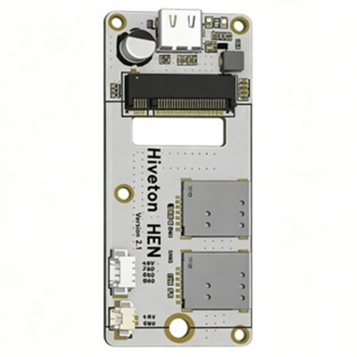 Enhanced Power Supply 5G Module Adapter Board Hiveton HEN 5G USB Debugging Board 5V 4A USB 3.2 Interface for HEB 2