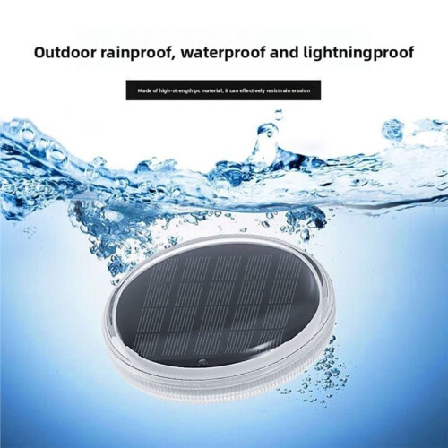 Intelligent Light Control Solar Float Light Colorful Gradual Change Home Ambient Light Outdoor/Pool/Courtyard Floodlight 1