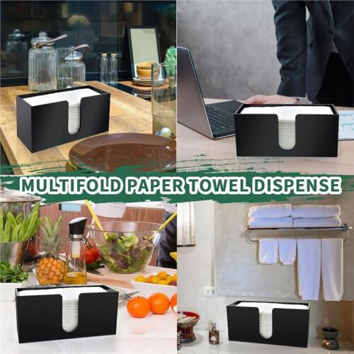 4 Stück Tischgewebehalter, Acryl-Gewebespender, Badezimmer-Gewebespender, Küchen-Gewebespender 2