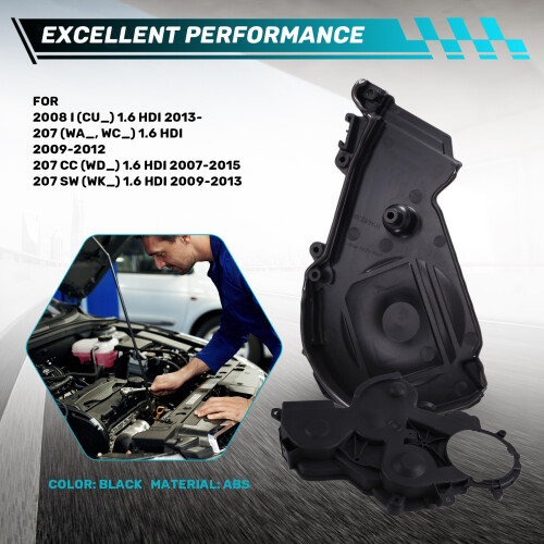 9802000480 0320AJ Timing Dust Cover for  DV6C 1.6  Engine 2