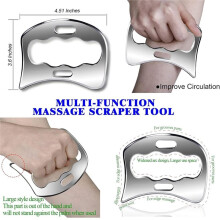 Strumenti per Massaggio A Raschiamento per Fisioterapia, Derma & Strumento per Massaggio GuaSha