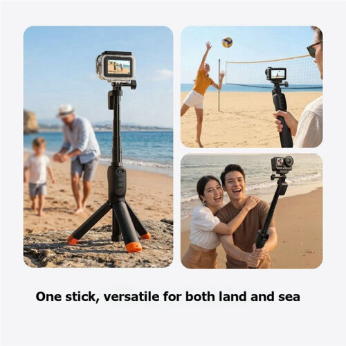 Underwater Diving Wireless Remote Control Extendable Selfie Stick Tripod Buoyancy Handle for  OSMO Action 6 5 Pro 4 1