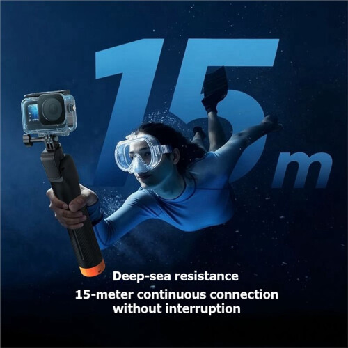 Underwater Diving Wireless Remote Control Extendable Selfie Stick Tripod Buoyancy Handle for  OSMO Action 6 5 Pro 4 2