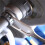 Chave de Filtro para Tanque de Água (1 Unidade) para Encanamento, Adequada para Encaixes de 1-3/4, 3/8 e 1/2 Polegadas com Chave Rotativa 5