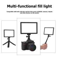 KingMa 116AI LED Video Licht 10W Max 3200K-5600K 4200mAh Eingebaute Batterie 0- Dimmbar für Streaming Fotografie