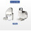 8pcs Adjustable Boat Clip, Floating Boat Square Guardrail Clip, Hook Float Rail Buckle for Buffer, Nylon Material 2