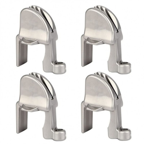 8pcs Adjustable Boat Clip, Floating Boat Square Guardrail Clip, Hook Float Rail Buckle for Buffer, Nylon Material 2