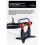 Simulated Racing Pedal Height Increasing Stand Panel Adjustable Angle for Playseat Challenger  Pedal Modification 7