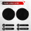 2X Cubierta de Cable de Piso con Agarre de Cable Protector de Cable de Cables Gestión de Cables Solo (Negro, 10 Pies) 2