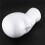 6X Foam Mannequin Wig  Display Hat Cap Wig Holder White Foam 6