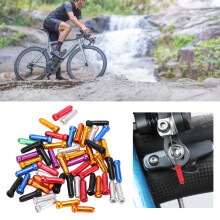 BOLANY 50 Pack Bicycle Brake Cable Crimps