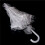 6X Bud Silk Lace Wedding Shooting Parasol 3